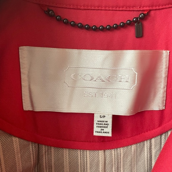 Coach Solid Short Trench - Picture 7 of 8